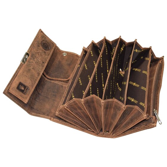 Greenburry Vintage Kellnerbörse Leder 18 cm