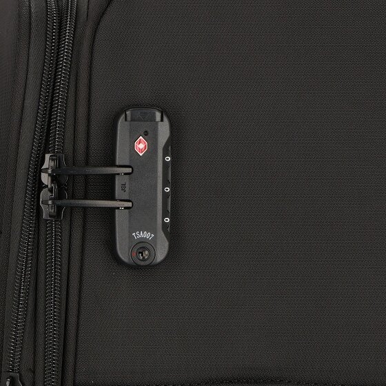 d&n Travel Line 9704 4 Rollen Kofferset 3-teilig mit Dehnfalte