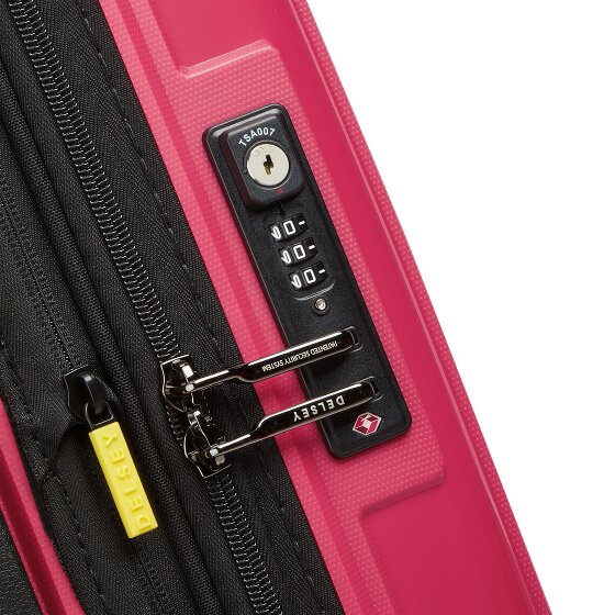 Delsey Paris Lutece Se 4 Rollen Kabinentrolley 55 cm mit Dehnfalte