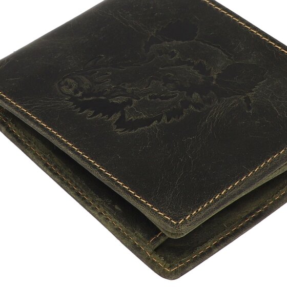 Greenburry Vintage Geldbörse Leder 12.5 cm