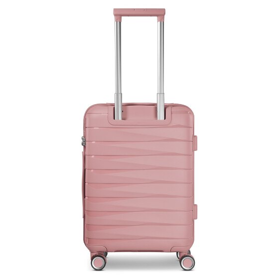 Franky London 4 Rollen Kabinentrolley S 55 cm mit Dehnfalte