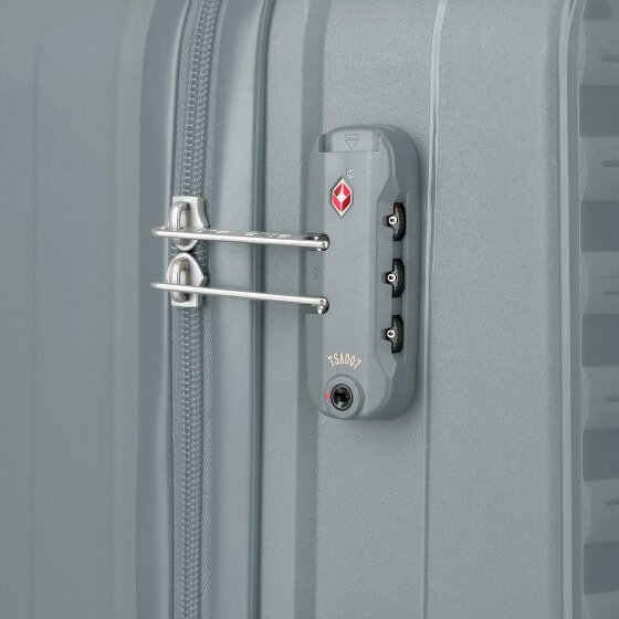 Travelite Pacific 4 Rollen Kofferset 3-teilig