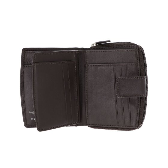 Golden Head Polo Geldbörse RFID Schutz Leder 12 cm