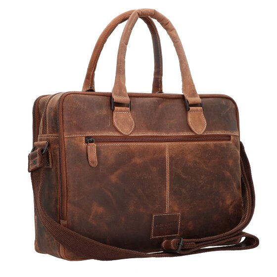 Jack Kinsky Baltimore 7 Aktentasche Leder 39 cm