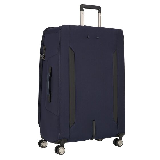Piquadro Brief 4 Rollen Trolley 78 cm mit Dehnfalte