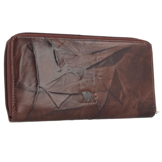 mano Donna Aurona Geldbörse RFID Leder 19 cm