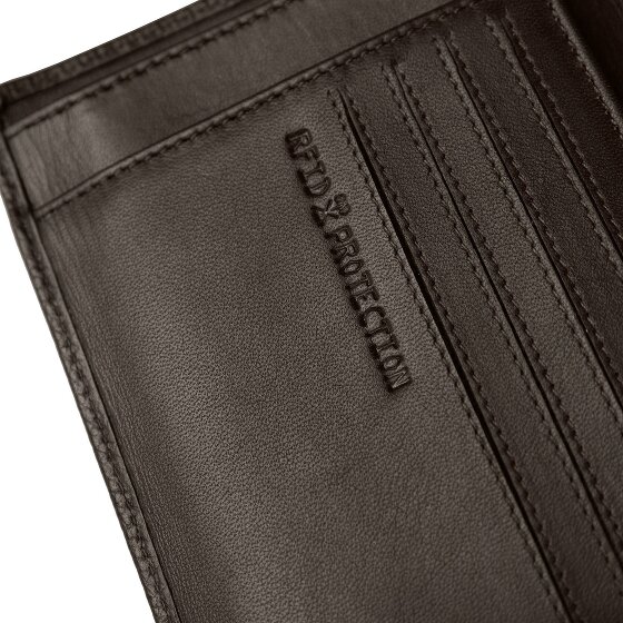 bugatti Due Geldbörse RFID Schutz Leder 10 cm