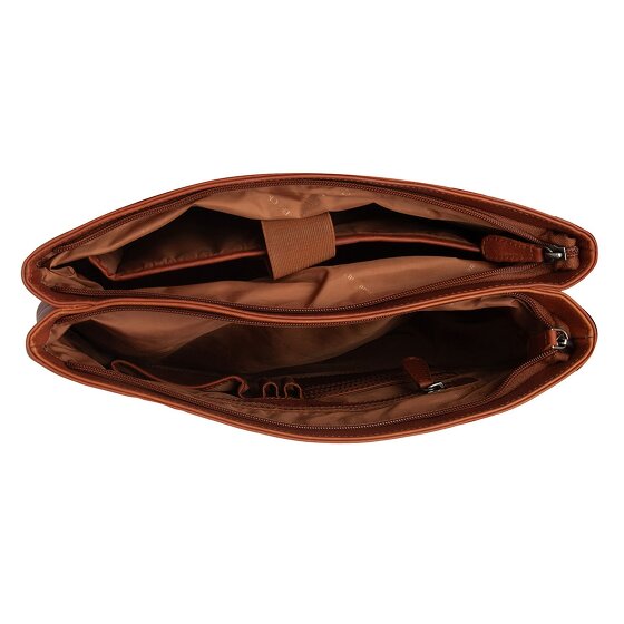 The Chesterfield Brand Solvia Schultertasche Leder 33 cm Laptopfach