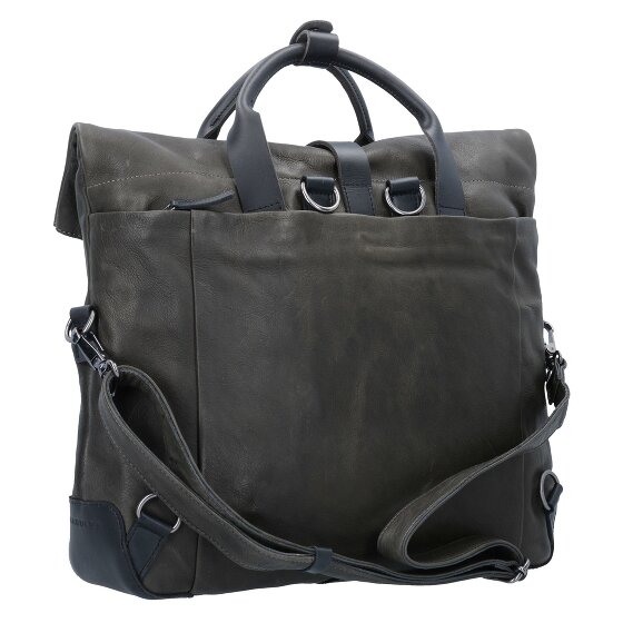 Harold's Mount Ivy Aktentasche Rucksack Leder 40 cm Laptopfach