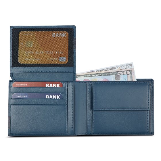 Roncato Monaco Geldbörse RFID Schutz Leder 12.5 cm