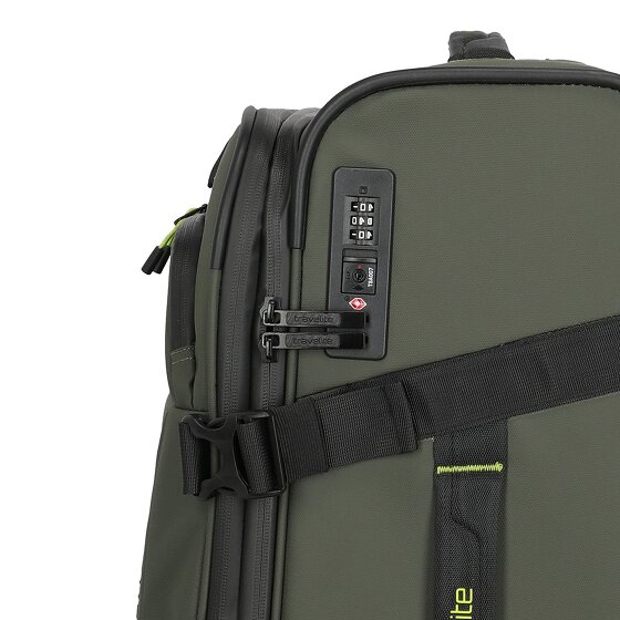 Travelite Briize 4 Rollen Trolley M 67 cm mit Dehnfalte