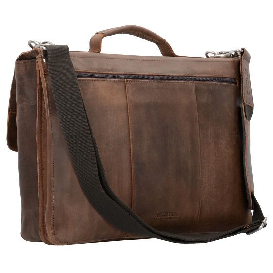 Leonhard Heyden Salisbury Aktentasche Leder 39 cm Laptopfach