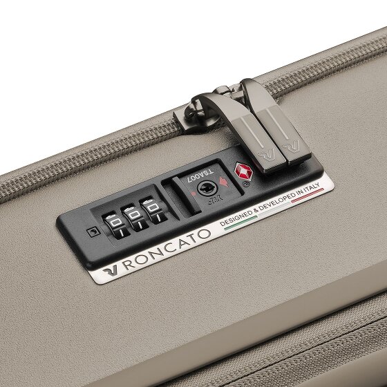 Roncato Florence 4 Rollen Trolley 79 cm mit Dehnfalte