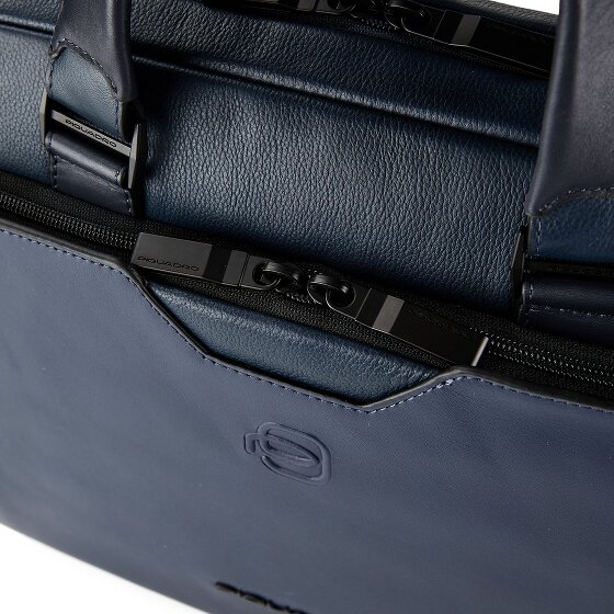 Piquadro Ael Aktentasche Leder 37 cm Laptopfach