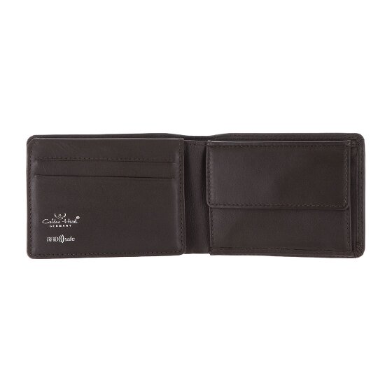 Golden Head Polo Geldbörse RFID Schutz Leder 11 cm