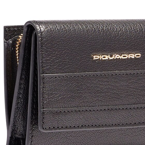 Piquadro Patricia Geldbörse RFID Schutz Leder 9 cm