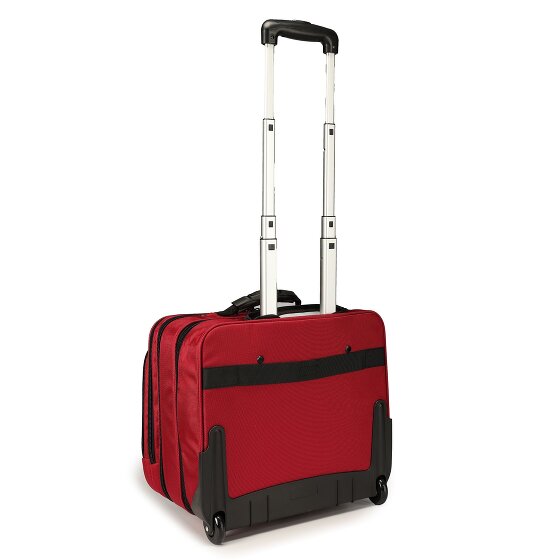 Dermata 2 Rollen Businesstrolley 38 cm Laptopfach