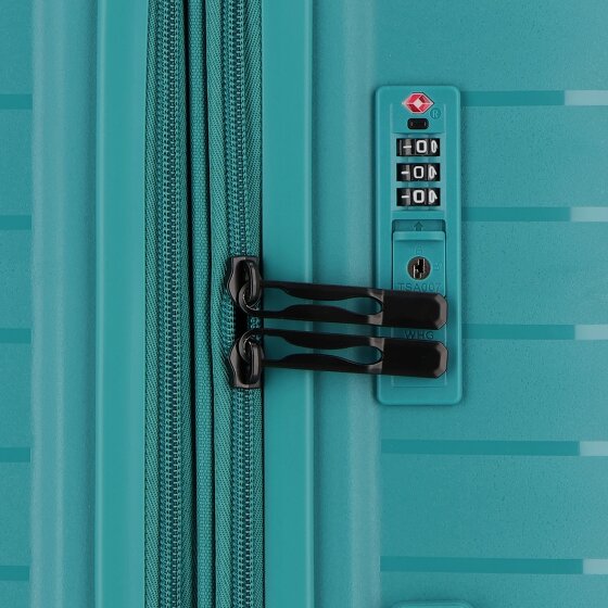 d&n Travel Line 4500 4 Rollen Trolley L 75 cm mit Dehnfalte