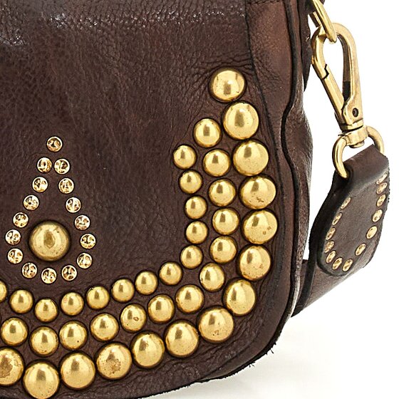 Campomaggi Mini Bag Umhängetasche Leder 18 cm