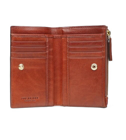 The Bridge Story Donna Geldbörse RFID Schutz Leder 14 cm