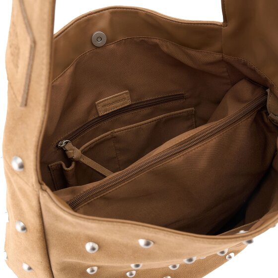 FredsBruder Endless Beads Schultertasche Leder 39 cm