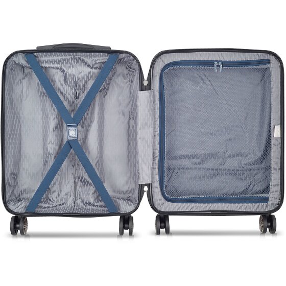 Delsey Paris Air Armour 4-Rollen Kabinentrolley Slim Line 55 cm
