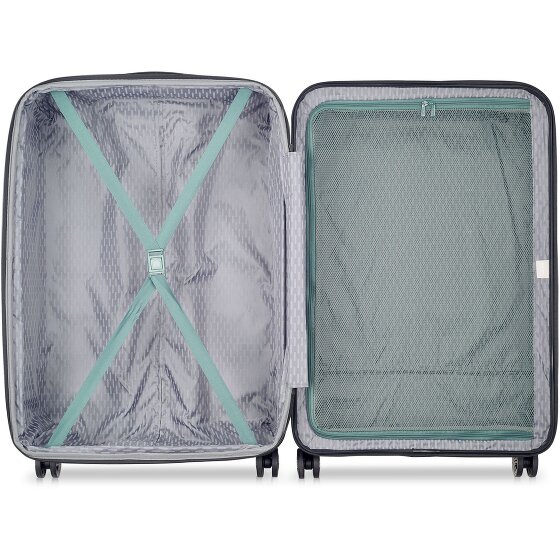 Delsey Paris Air Armour 4-Rollen Trolley 77 cm