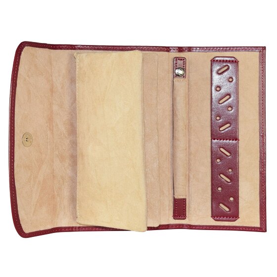 Windrose Merino Schmuckrolle Leder 20 cm