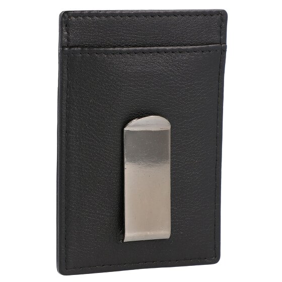 Police PT389-08536 Kreditkartenetui Leder 7 cm mit Geldscheinklammer