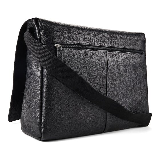 Strellson Kennington Messenger Leder 38 cm Laptopfach