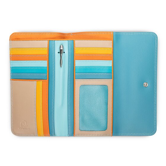 Mywalit Tri-fold Zip Wallet Geldbörse Leder 17 cm
