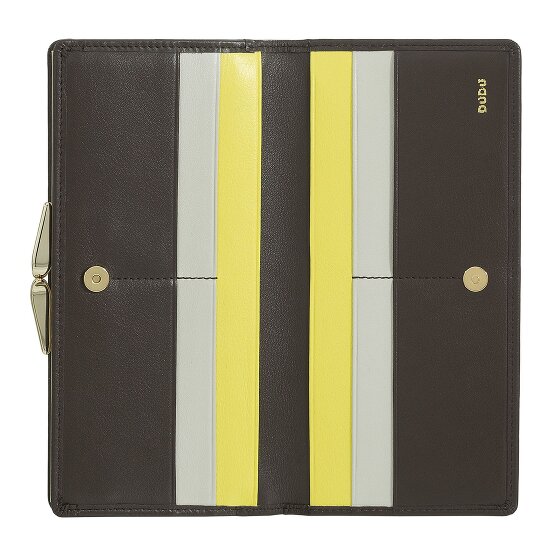 DuDu Geldbörse RFID Schutz Leder 19.5 cm
