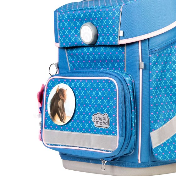 School-Mood Champion Maxx Pro Mila Schulranzen-Set 7-teilig