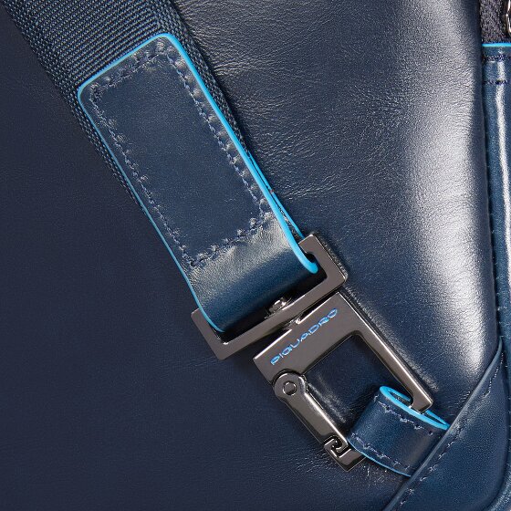 Piquadro Blue Square Mini Bag Umhängetasche Leder 17 cm