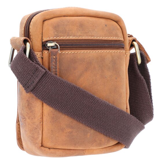 Greenburry Vintage Travel 2 Umhängetasche Leder 15 cm