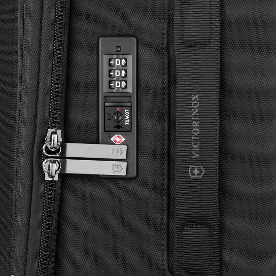 Victorinox Crosslight 4 Rollen Kabinentrolley 55 cm mit Dehnfalte