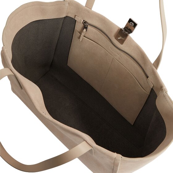 Calvin Klein CK Mixmedia Shopper Tasche Leder 43 cm