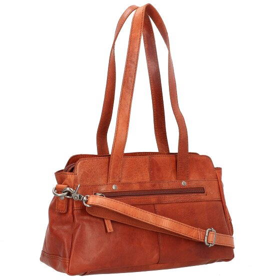 Spikes & Sparrow Schultertasche Leder 34 cm