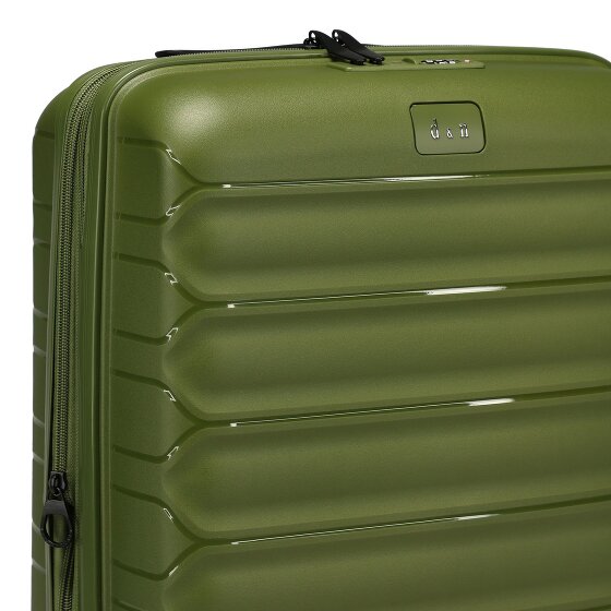 d&n Travel Line 4700 4 Rollen Kabinentrolley 55 cm mit Dehnfalte