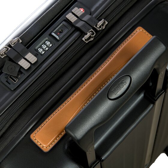 Bric's Taormina 4 Rollen Trolley S 57 cm mit Dehnfalte