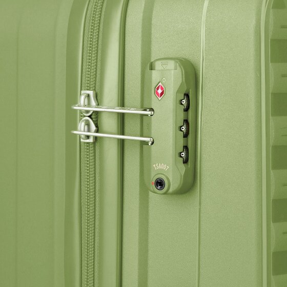 Travelite Pacific 4 Rollen Kofferset 3-teilig