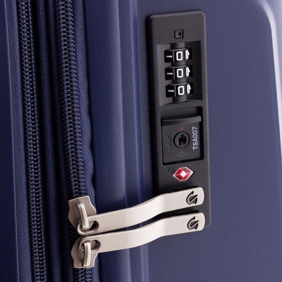 Gladiator 5000 4 Rollen Trolley 63 cm mit Dehnfalte