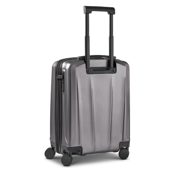Police New York 4 Rollen Kabinentrolley S 54 cm mit Dehnfalte