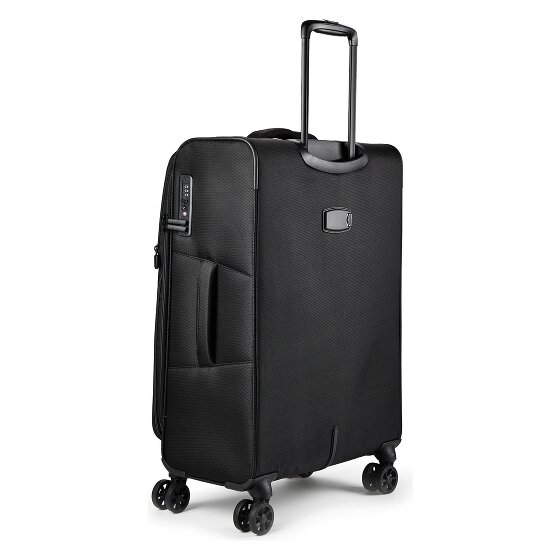 d&n Travel Line 9804 4 Rollen Trolley M 68 cm mit Dehnfalte