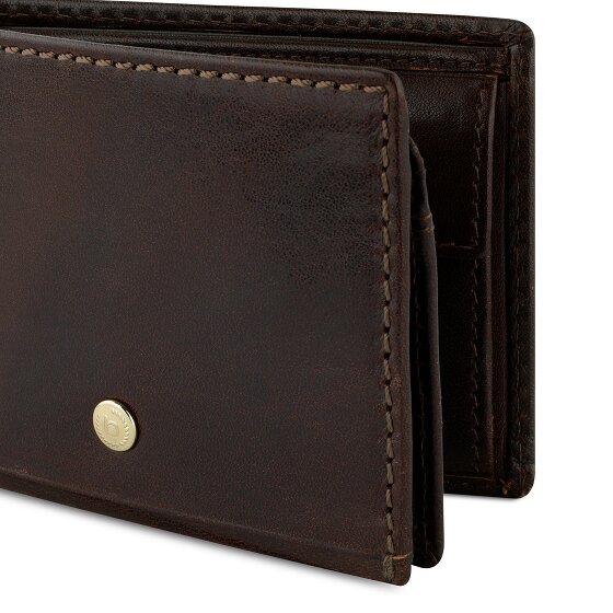 bugatti Neaples Geldbörse RFID Schutz Leder 10 cm
