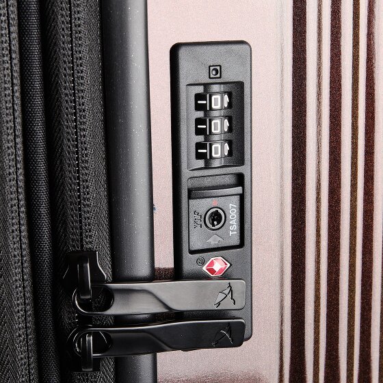 Pack Easy Flow 4 Rollen Trolley L 75 cm mit Dehnfalte