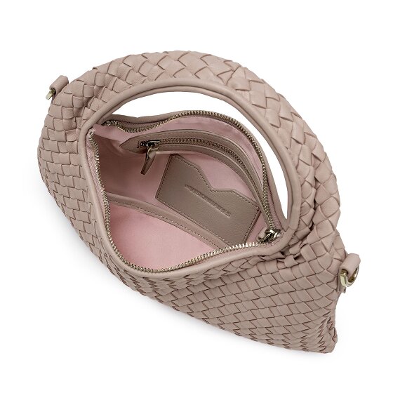 LES VISIONNAIRES Sadie Weave Schultertasche Leder 37 cm