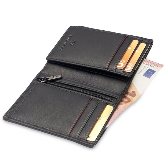 Roncato Detroit Geldbörse RFID Schutz Leder 9 cm