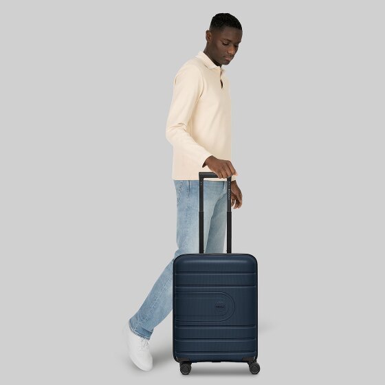 Redolz Essentials 11 4 Rollen Kabinentrolley 55 cm mit Dehnfalte