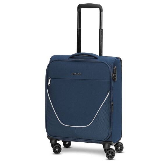 Stratic taska 4-Rollen Kabinentrolley S 55 cm mit Dehnfalte